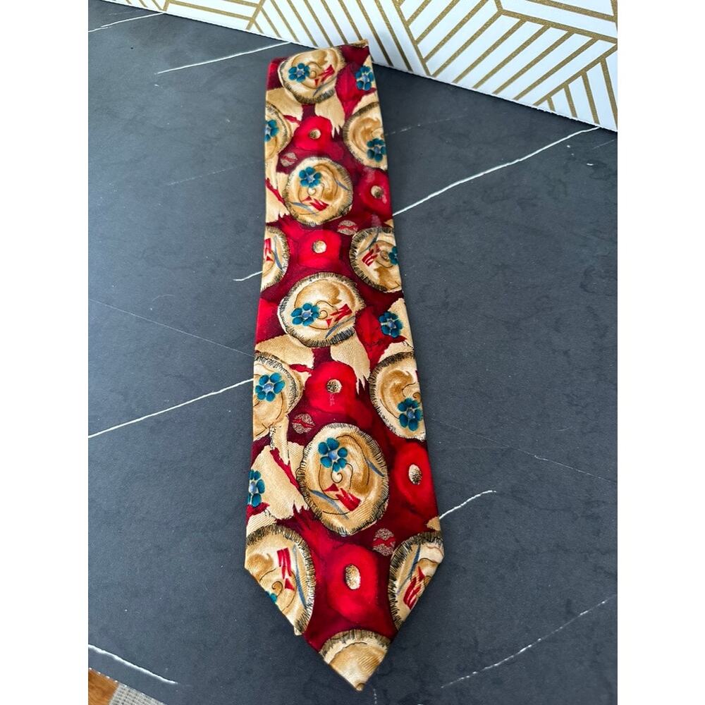 J. Garcia Men's 100% Silk Tie